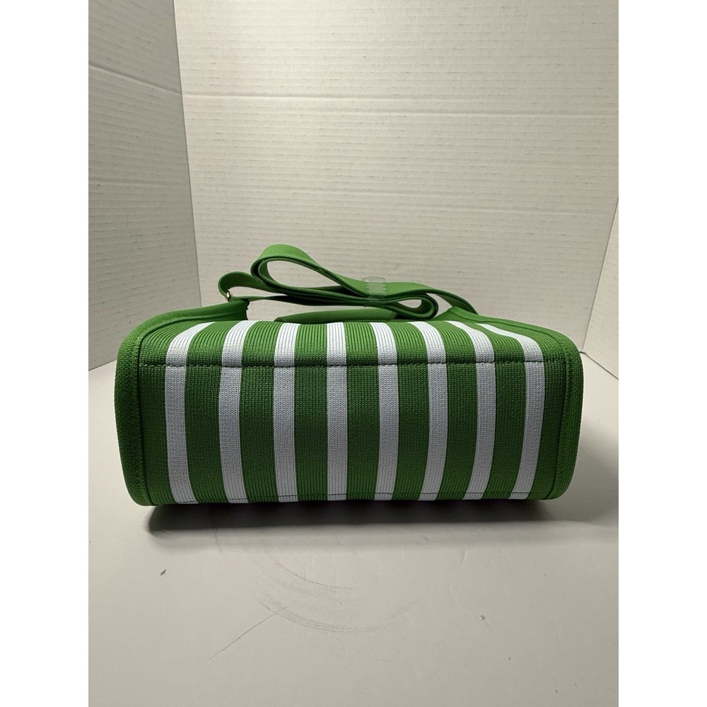 New Kate Spade New York x Target Stripe Knit Crossbody Bag in Green - Picture 9 of 9